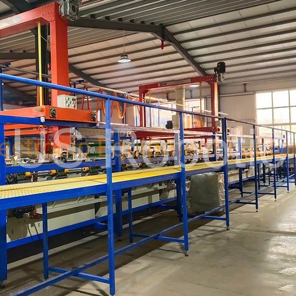 Barrel-plating-plant